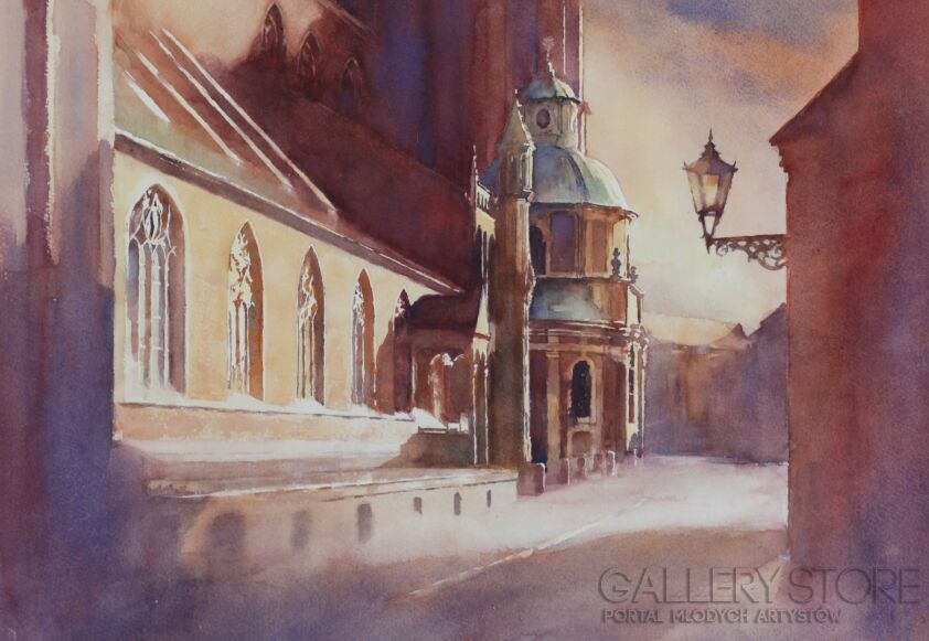 Witold Zieliński-KATEDRA WE WROCŁAWIU-Malarstwo