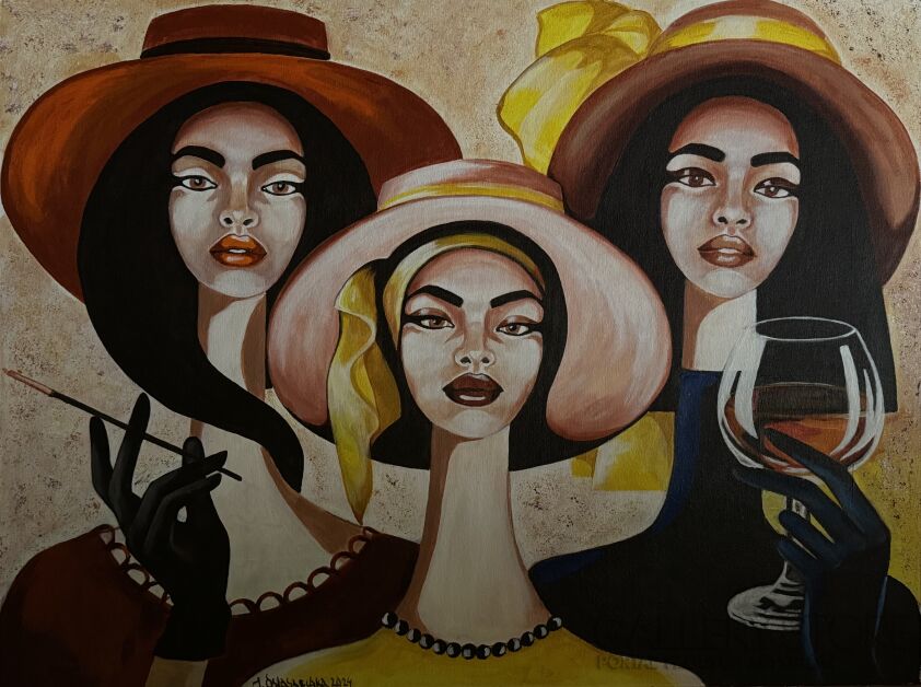 IWONA OSTASZEWSKA-Szyk i elegancja-Malarstwo