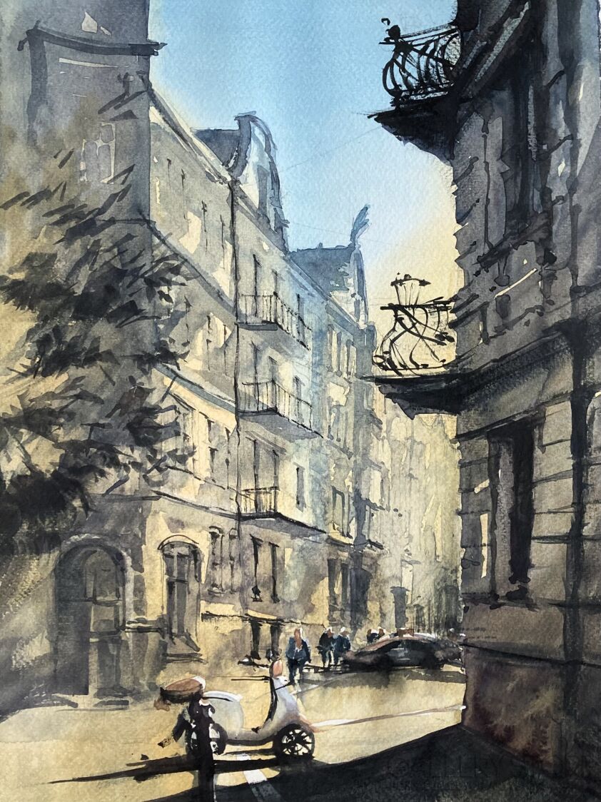 Blanka Pisarczyk-Poznański spacer-Malarstwo
