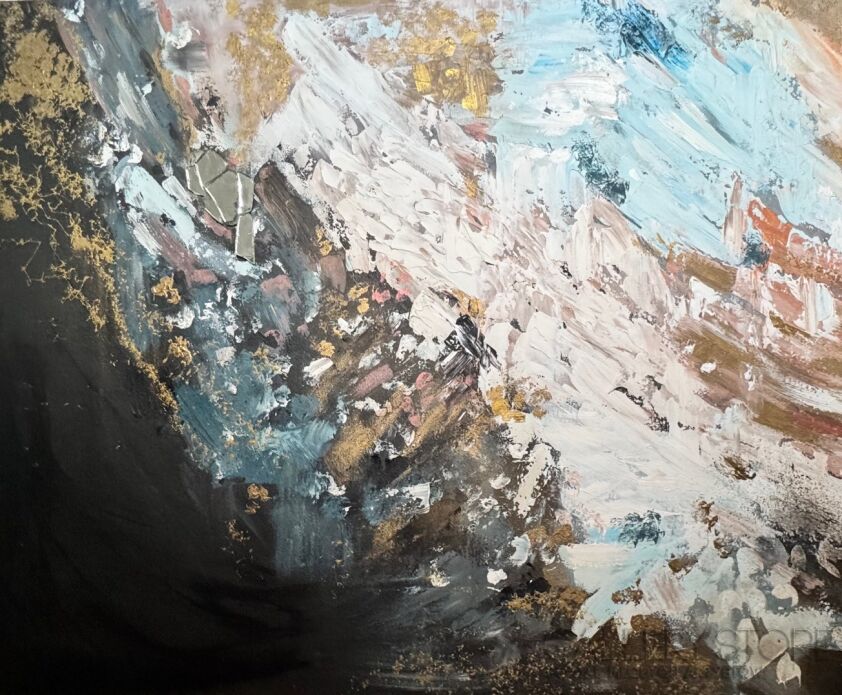 Monika Kargol-Gdy światło znika-Malarstwo