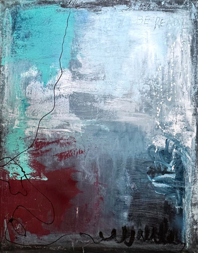 Monika Kargol-Be ready-Malarstwo