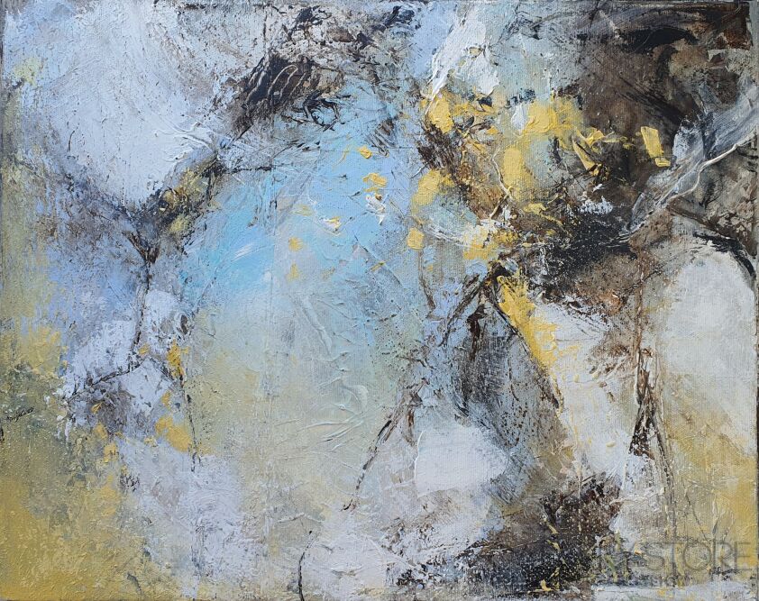 Anna Magier-Błękit-Malarstwo