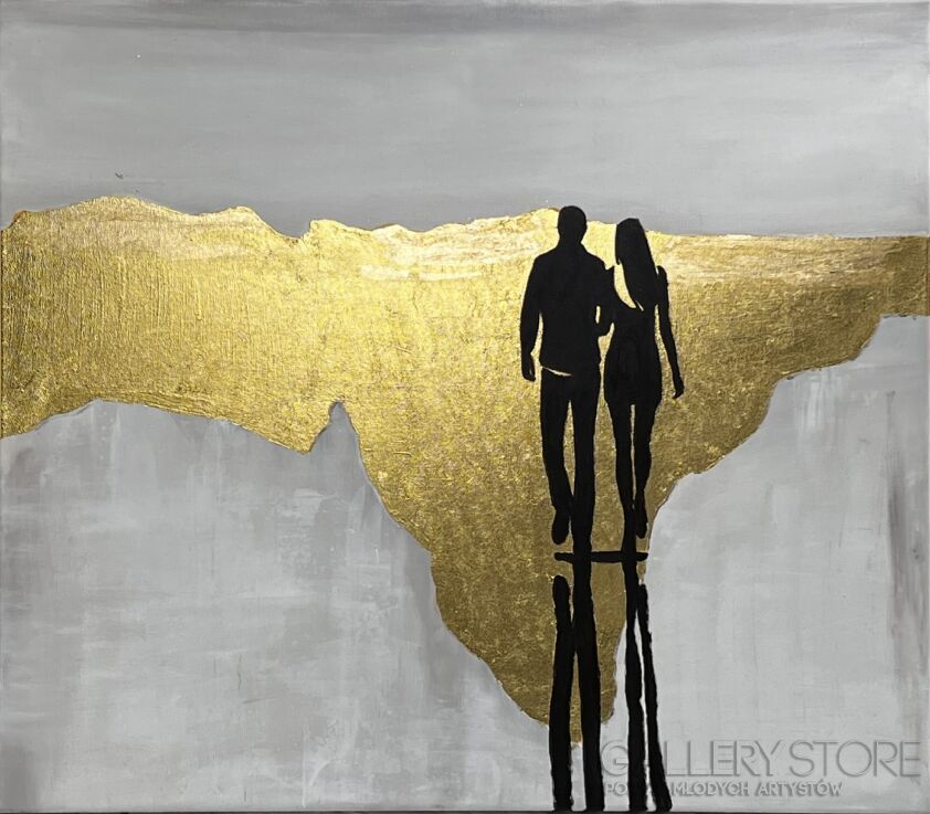 Artem Tuliuk-Złoty horyzont miłości-Malarstwo