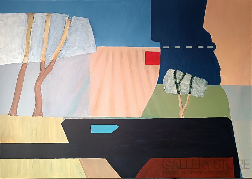 Marcin Waśka-Rozmawiając z drzewami-Malarstwo