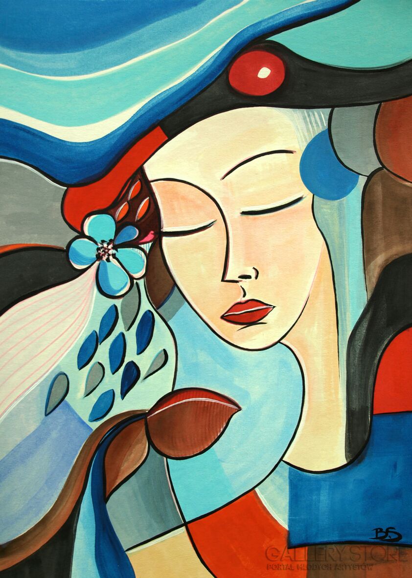 Barbara Soborak-Marzenia senne-Akwarela