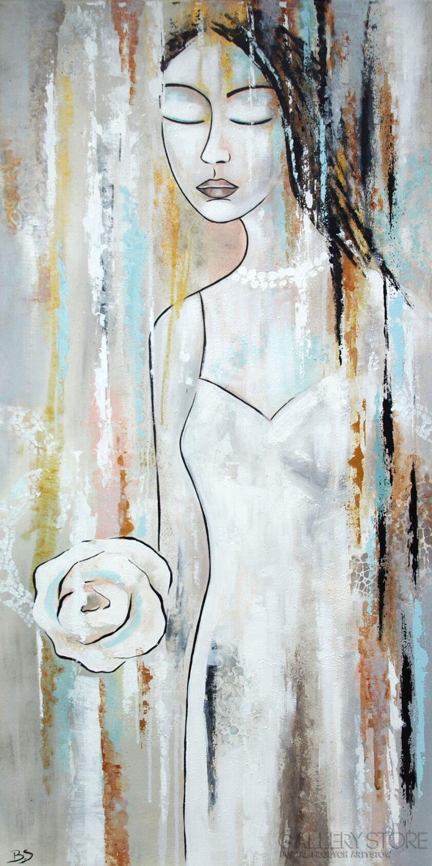 Barbara Soborak-Strukturalna lekkość-Malarstwo