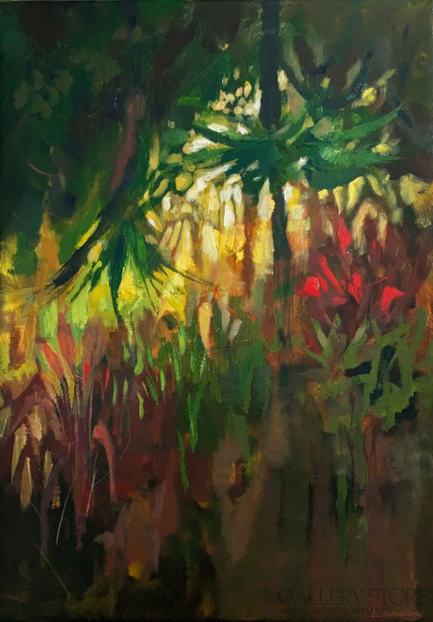 Laura Konieczny-Jesienny Taniec Barw-Malarstwo