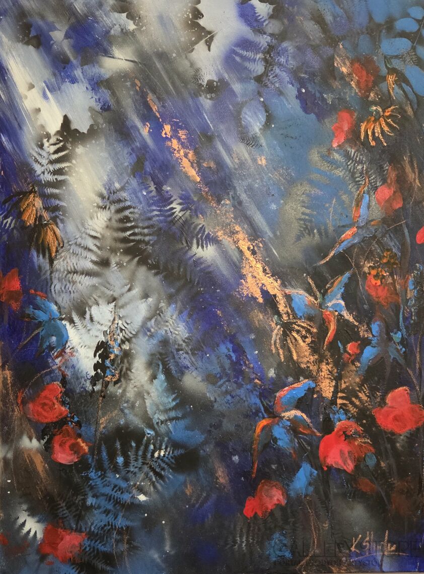 Katarzyna Śliwka-Przed brzaskiem-Malarstwo