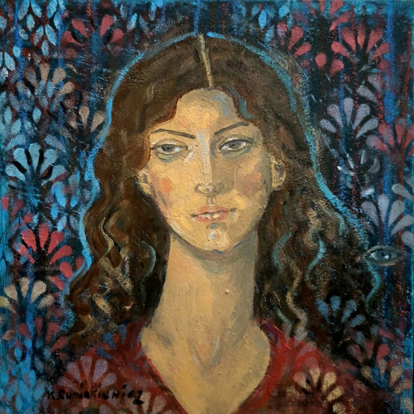 Krystyna Ruminkiewicz-Portret takiej jednej-Olej