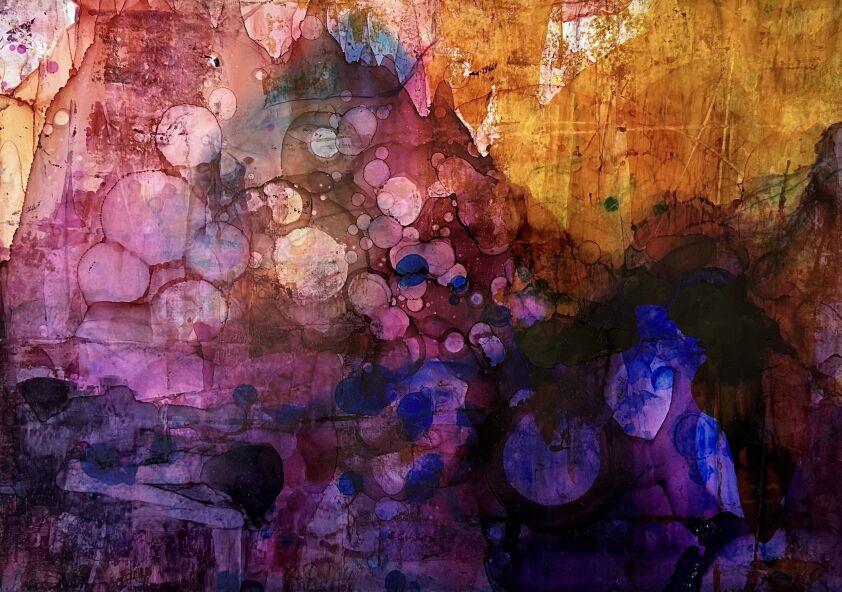 Joanna Wietrzycka-Colors of poetry 9-Technika mieszana