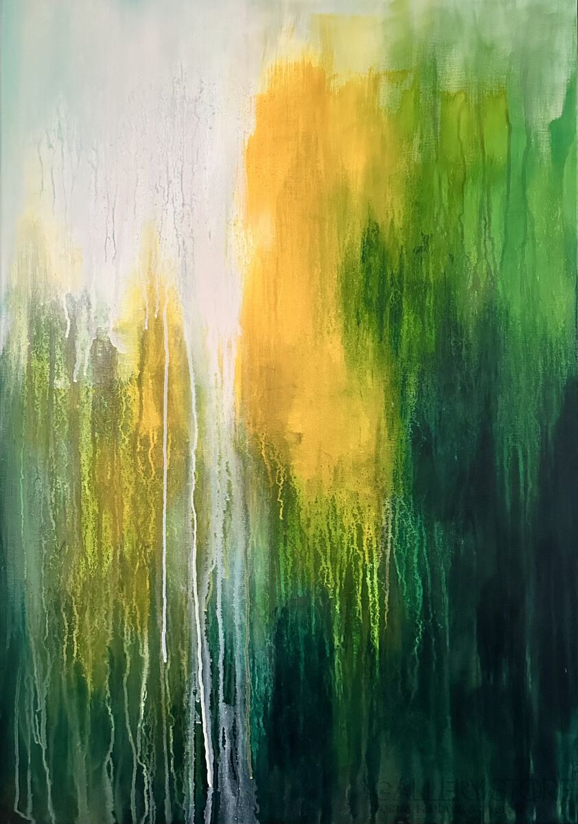 Joanna Wietrzycka-Stream of light 1-Malarstwo