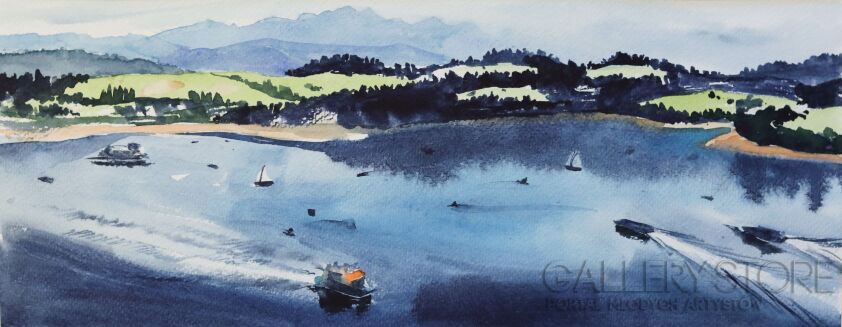 Aleksandra Jas-Jezioro Solina-Malarstwo