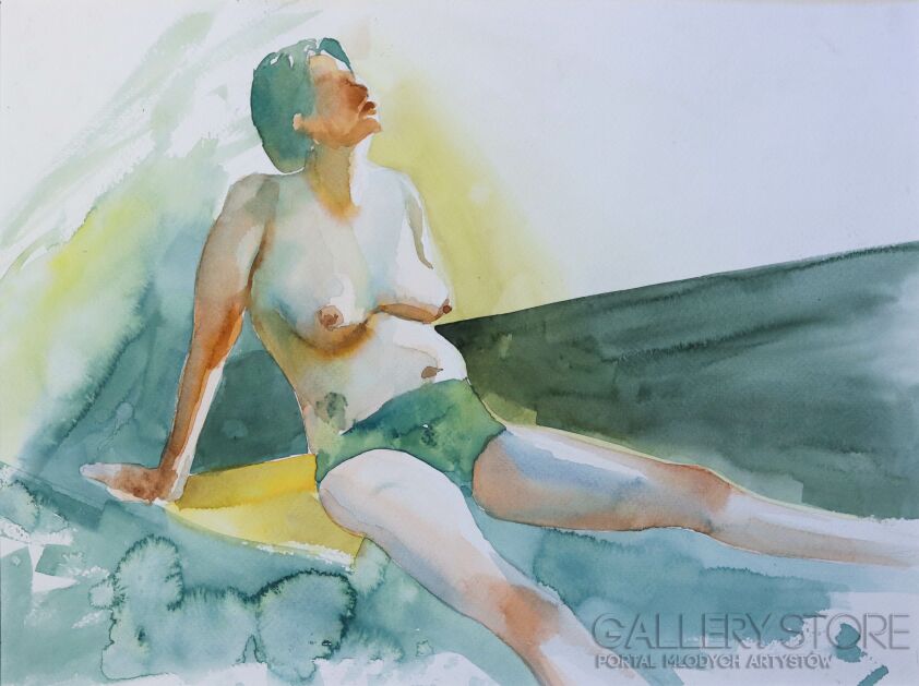 Aleksandra Jas-W cieple -Malarstwo