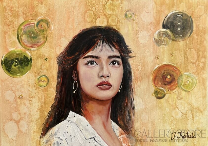 Justyna Kotula-"Ulotność II"-Malarstwo