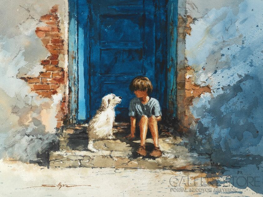 Mariusz Sołtysiak-Przyjaciele-Malarstwo