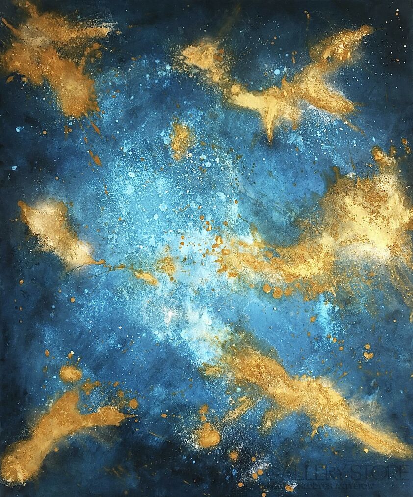 Justyna Mazur-Crystal Lagoon-Malarstwo