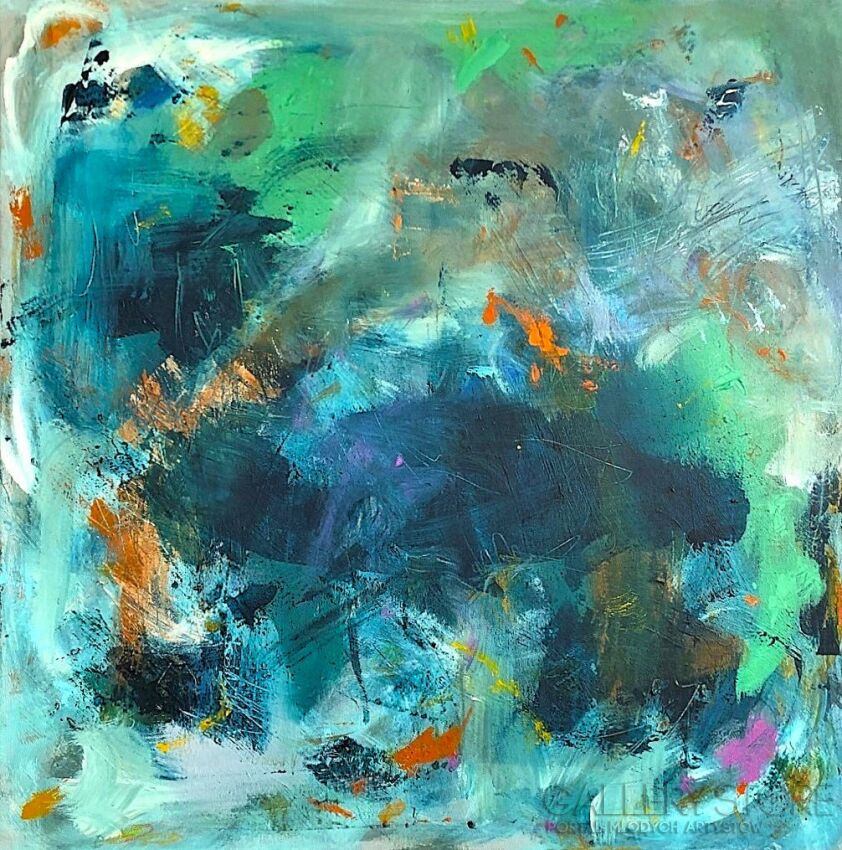 Justyna Mazur-Garden Party-Malarstwo