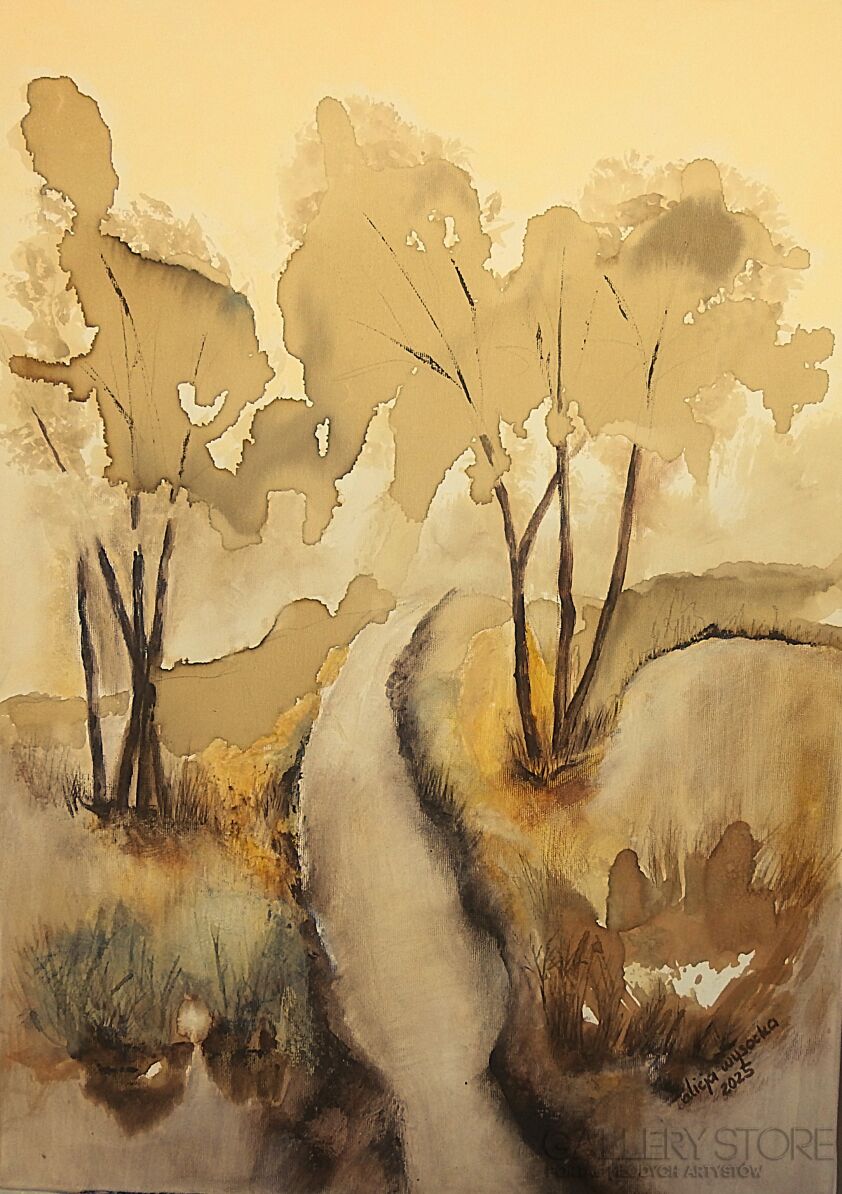 Alicja Wysocka-Natura w sepii II-Malarstwo