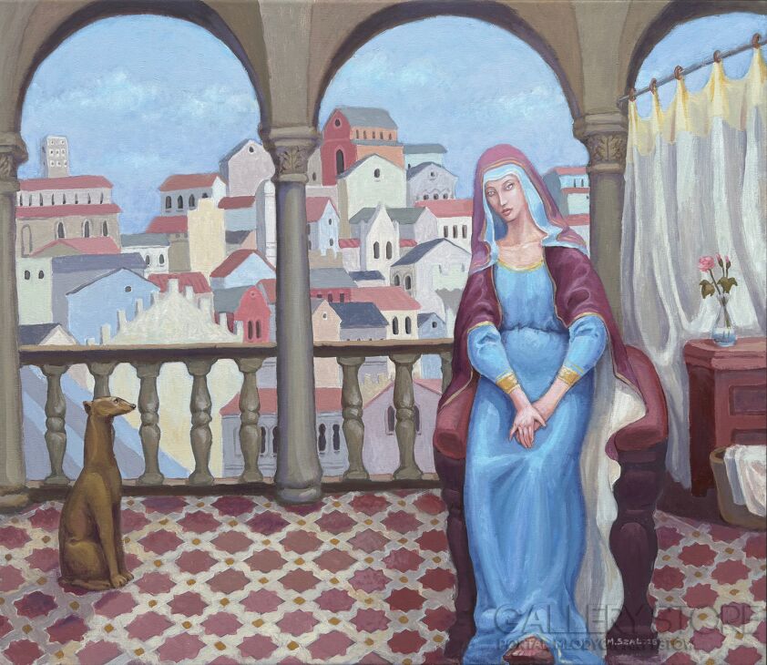 Marek Szal-Madonna-Malarstwo