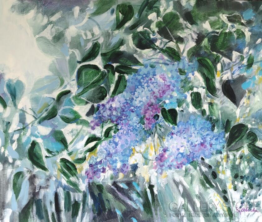 Elżbieta Ledecka-BRZASK 50 X 60-Akryl