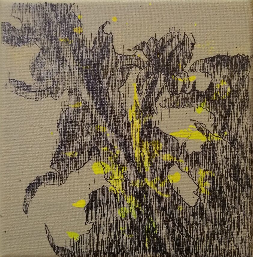 Maciej Szczurek-Maksymiuk-Spokój z cyklu Mowa Kwiatów-Malarstwo