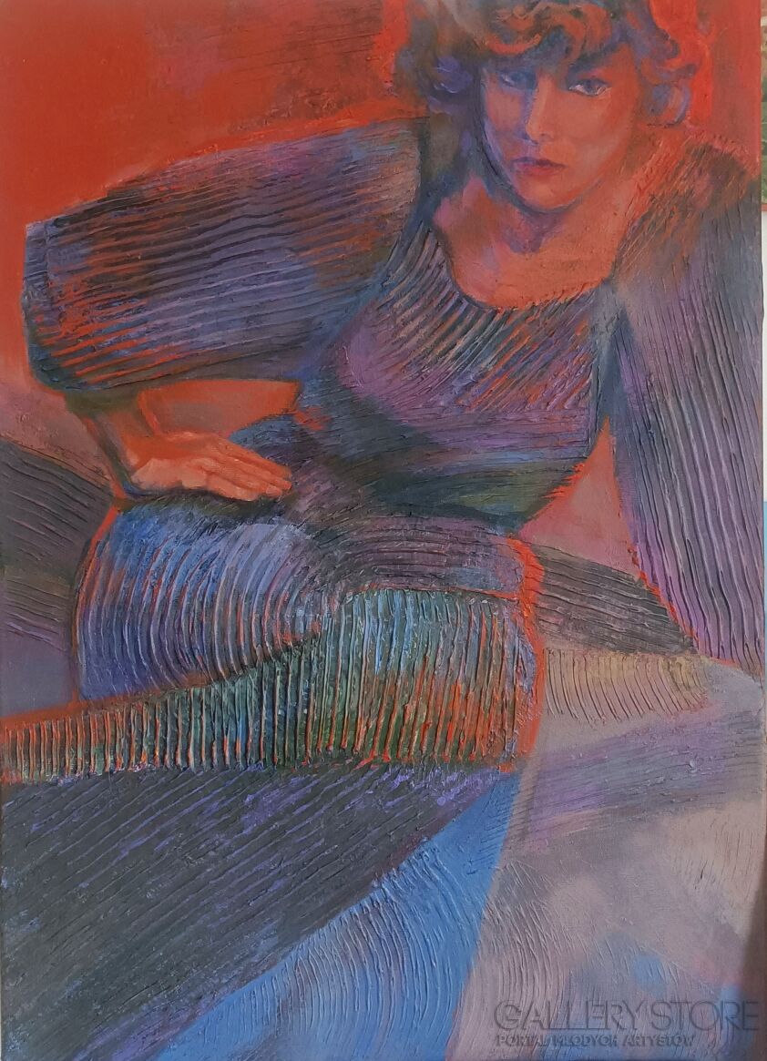 Natalia Leocho-Neo noir-Malarstwo