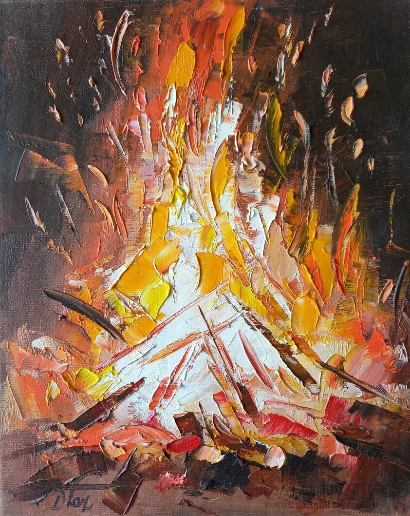 Dorota Łaz-Ognisko-Malarstwo