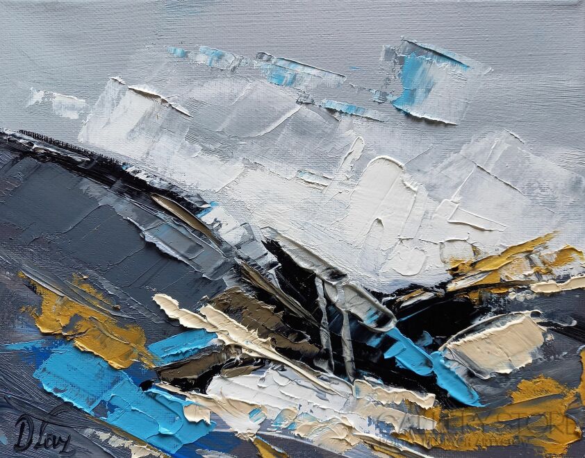 Dorota Łaz-Szara abstrakcja 16-Malarstwo