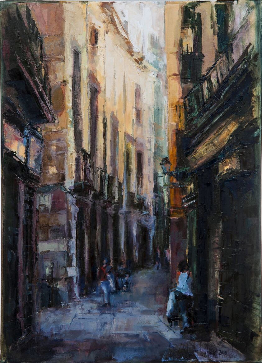 Mariusz Iljasiuk-Barcelona - II-Olej