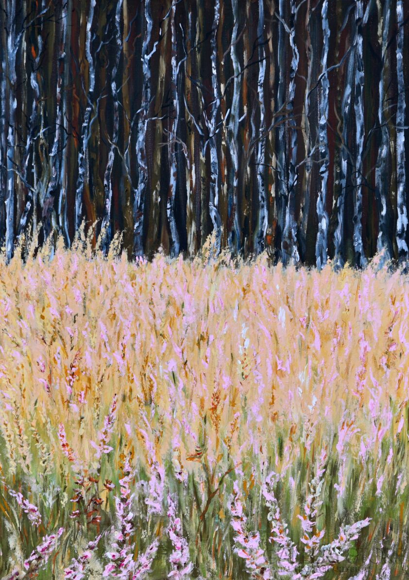 Barbara Skąpska-LEŚNY POWIEW-Malarstwo