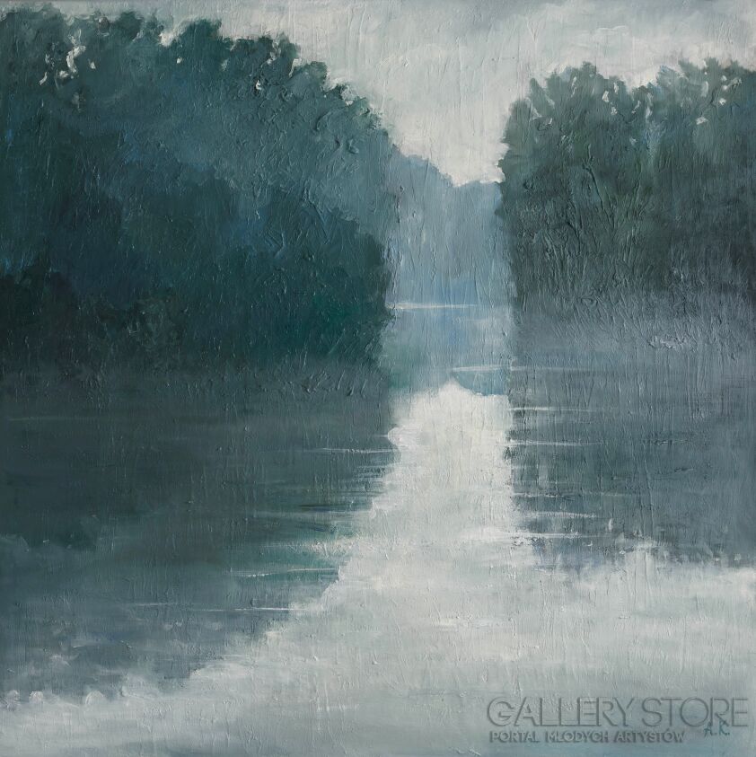 Aga Krawczyk - Ambience-Droga światła 1-Malarstwo