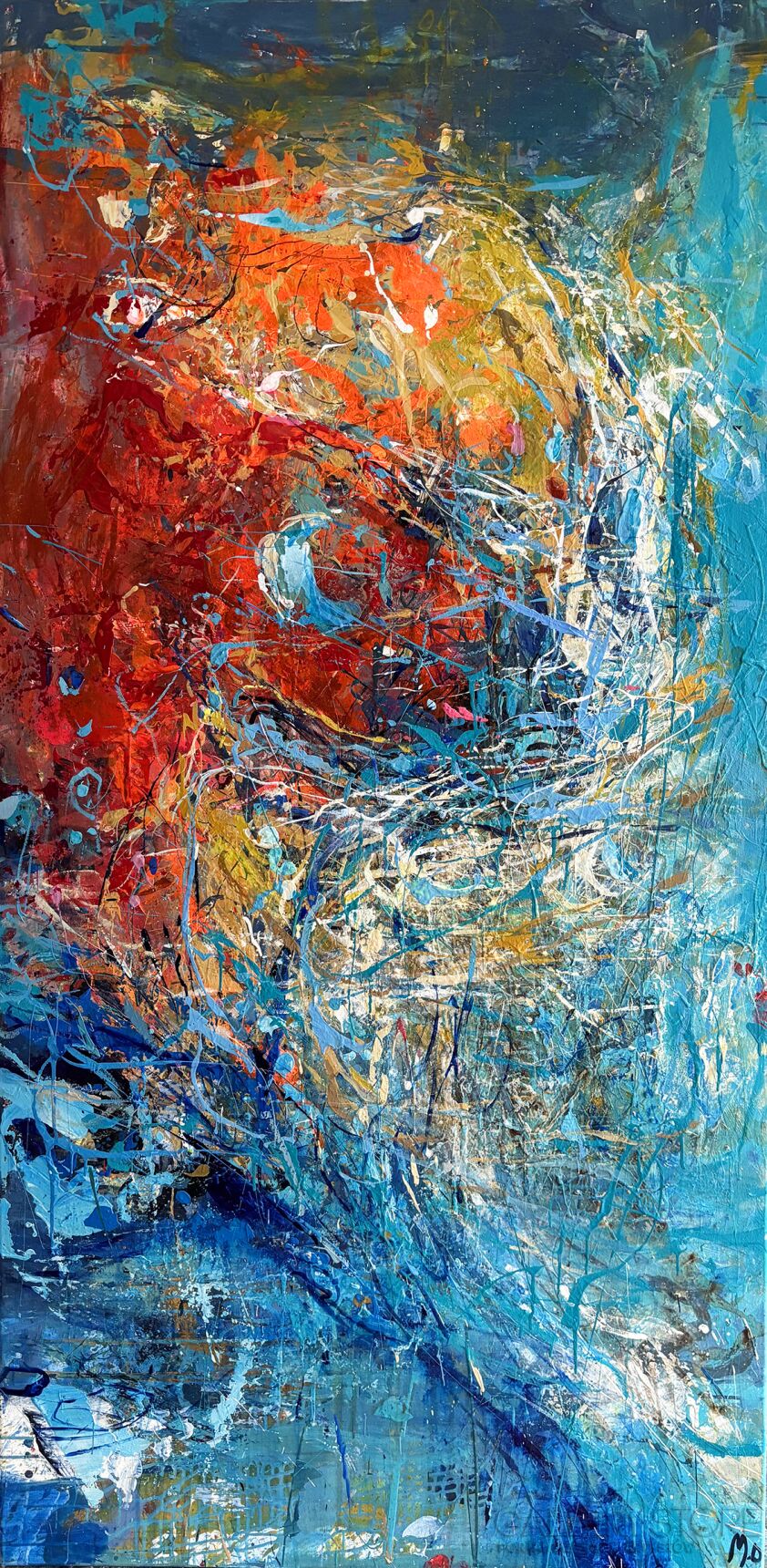 Majka Dombrowicz-Silence z kolekcji " Seven Nights, One Silence "-Malarstwo