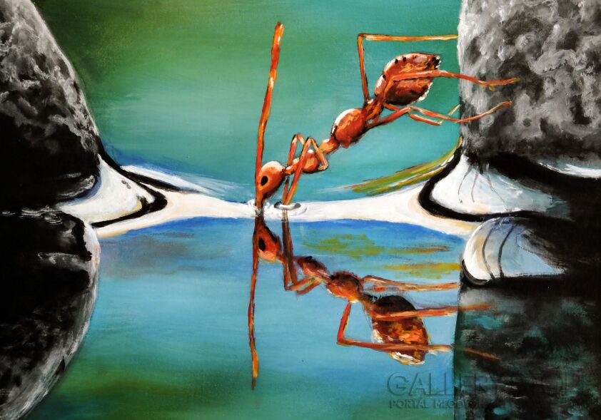 Kazimierz Pańszczyk-Mrówka -Malarstwo