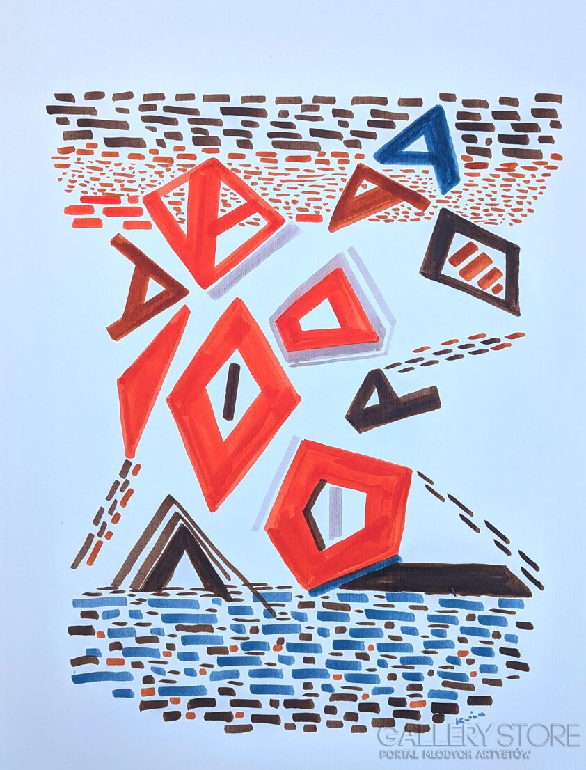 Aleksandra Kożuch-Vermilion III-Rysunek