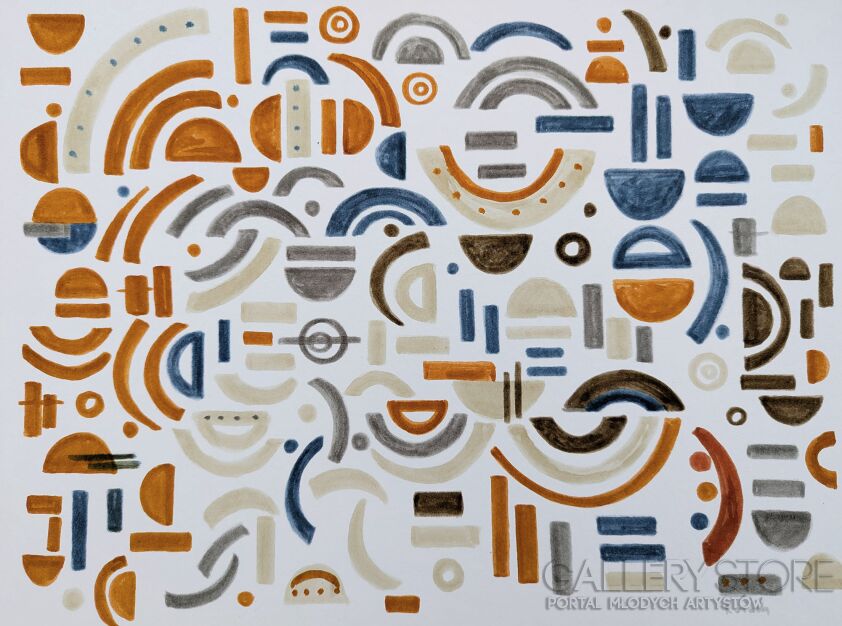 Aleksandra Kożuch-Croissanty z morelami-Rysunek