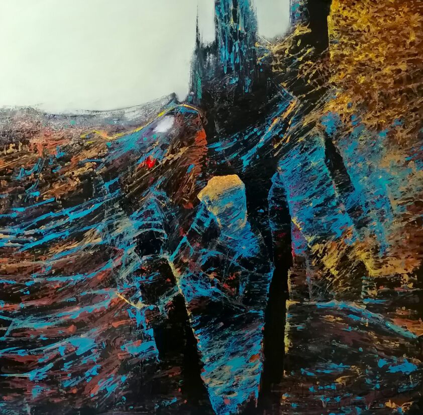 Robert Borowski-RYCERZ-Malarstwo