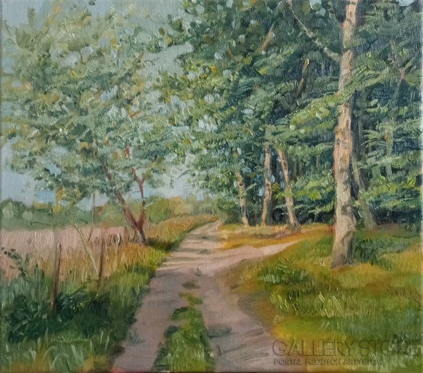 Agata Urban-Las Pomorski II-Olej