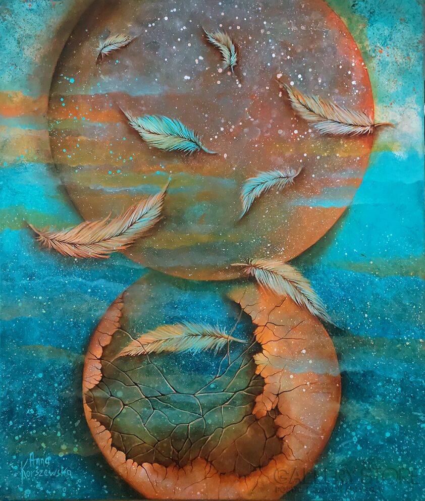 Anna Korszewska-Uwolnij myśli-Malarstwo