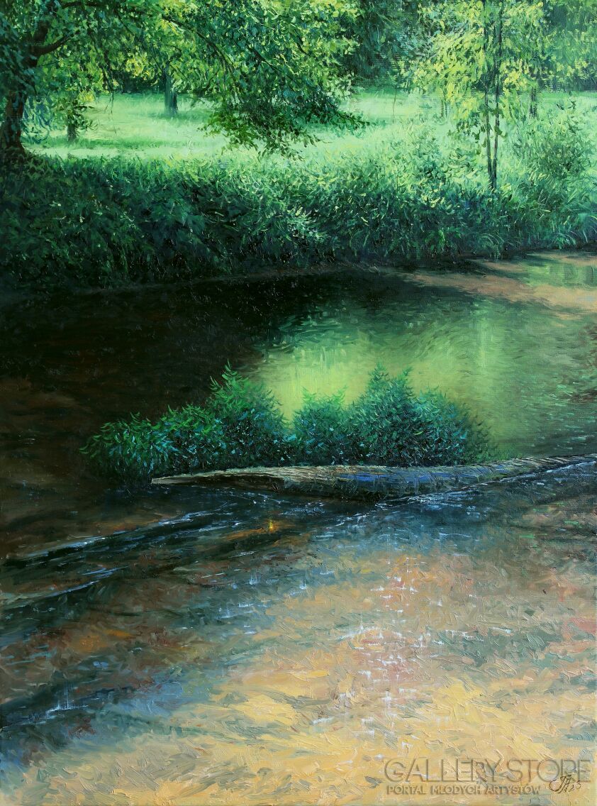 Anatolij Gwozdiuk-Blask Lata-Malarstwo