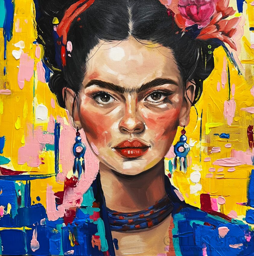Barbara Kieca-Frida colors-Olej