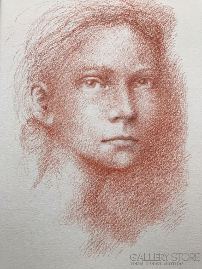 Olaf Czyż-Introspekcje - szkic do obrazu II-Rysunek