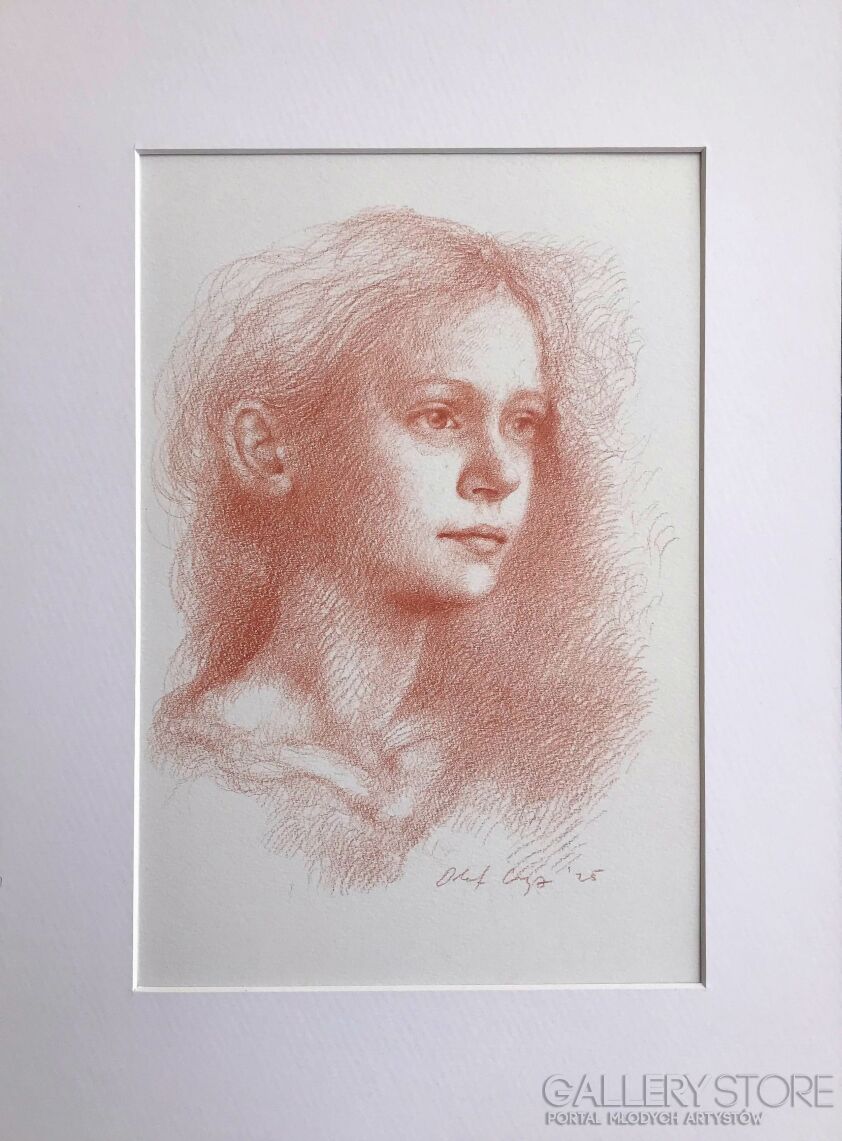 Olaf Czyż-Introspekcje III, szkic do obrazu-Rysunek