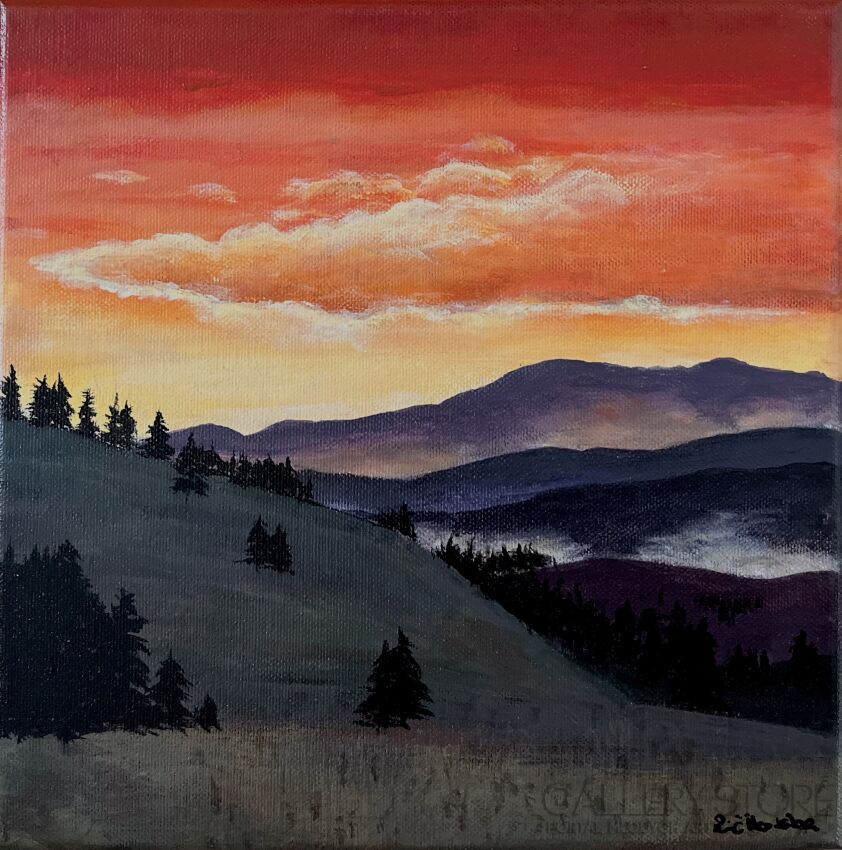 Alexandra Ziółkowska-Pieniny Małe-Akryl