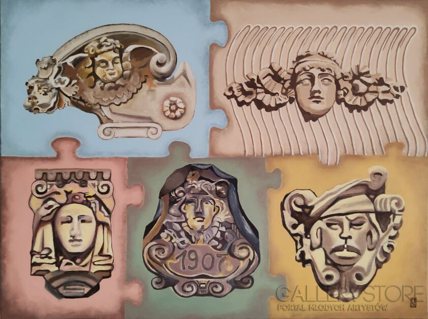 Renata Jarosz-Lubelskie detale-Malarstwo