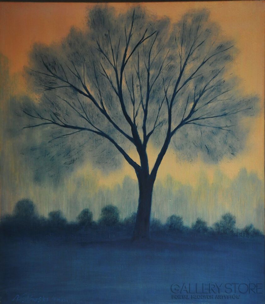 Mariusz Stanisław Wasilewski-JOSHUA TREE #3-Olej