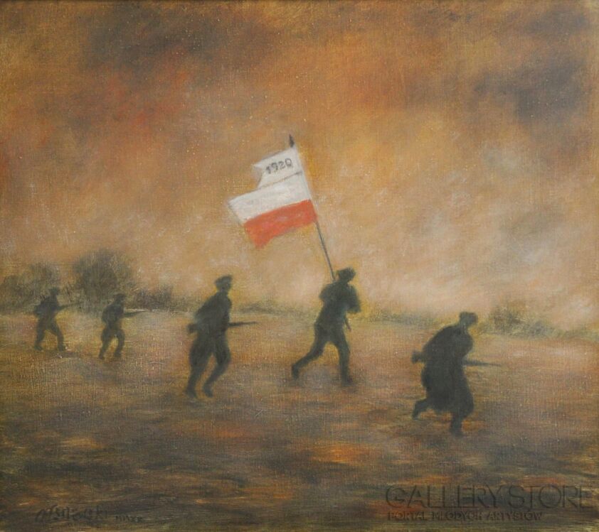 Mariusz Stanisław Wasilewski-BOLSZEWIKA GOŃ-Malarstwo