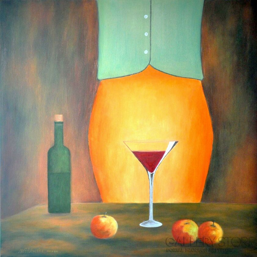 Mariusz Stanisław Wasilewski-RED DRY-Malarstwo