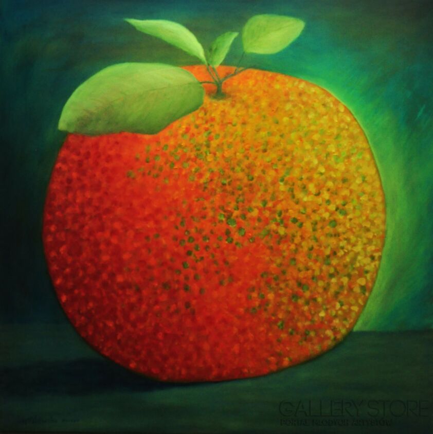 Mariusz Stanisław Wasilewski-Jabłko dla Adama-Malarstwo