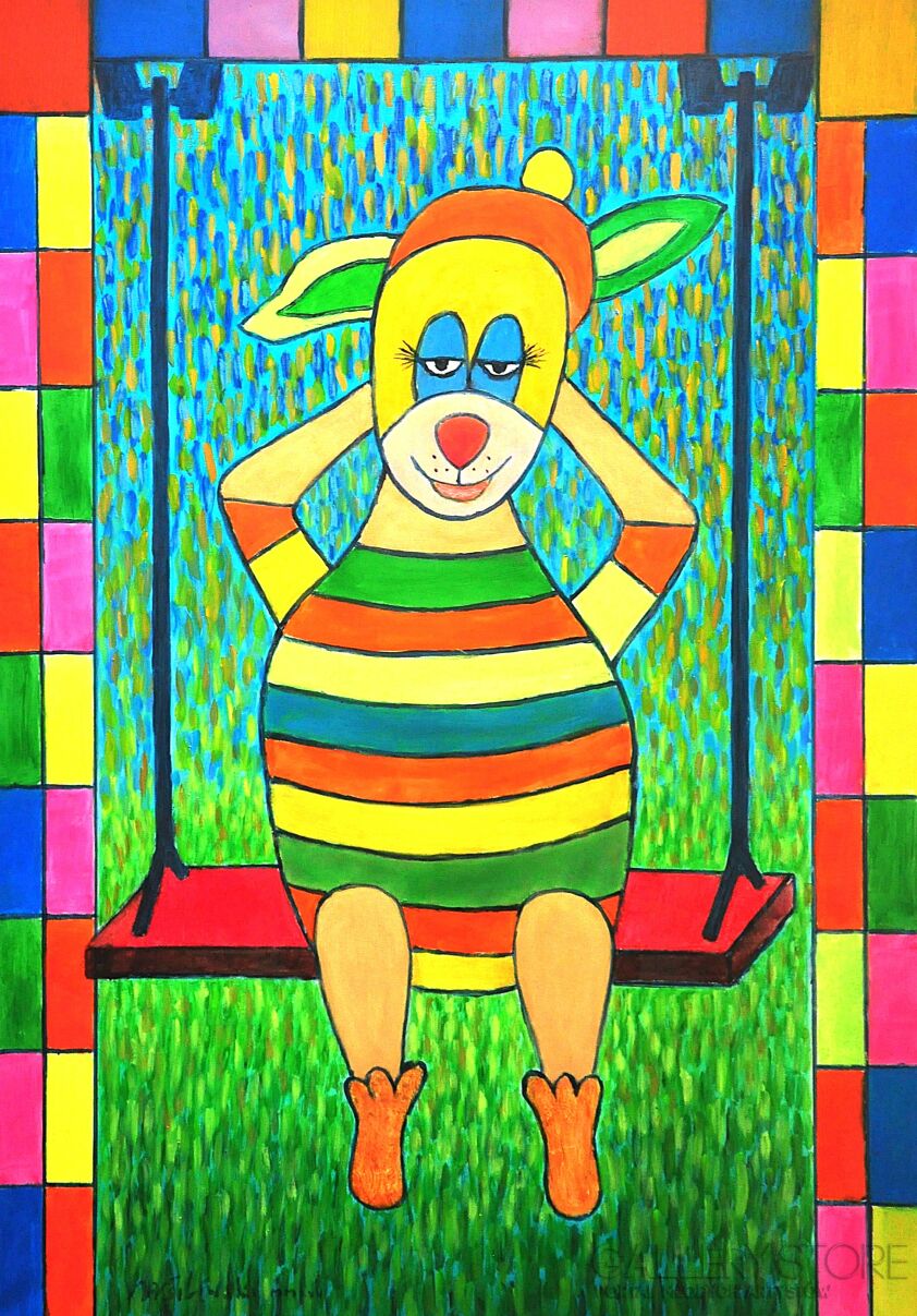 Mariusz Stanisław Wasilewski-Buju buju-Malarstwo