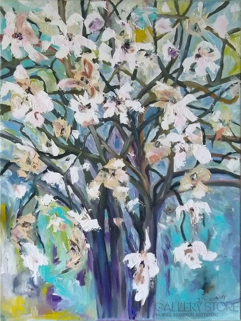 Ilona Milewska-Magnolia-Olej